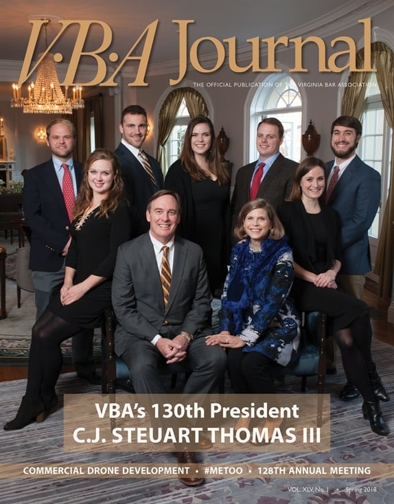 Spring 2018 VBA Journal VBA Journal Spring 2018