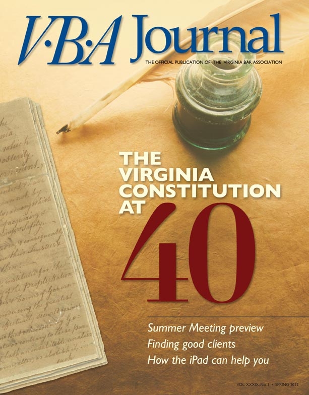 VBA Journal Spring 2012